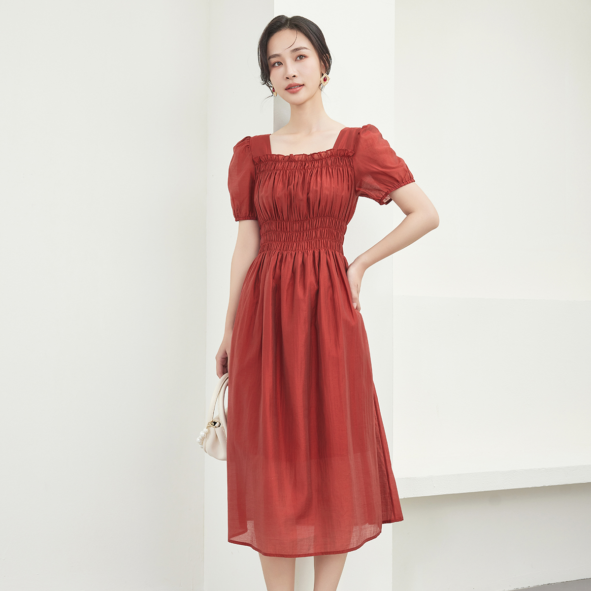 佳人苑连衣裙夏季新款J429039