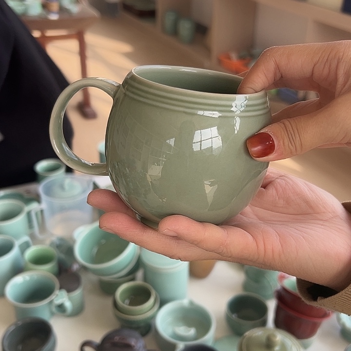 小米茶器龙泉青瓷