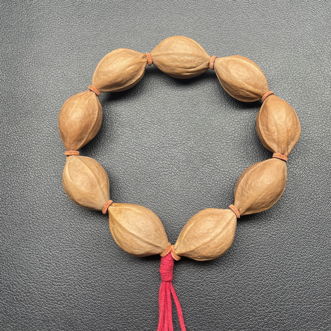 梅林铁核20X31原生态橄榄核手串