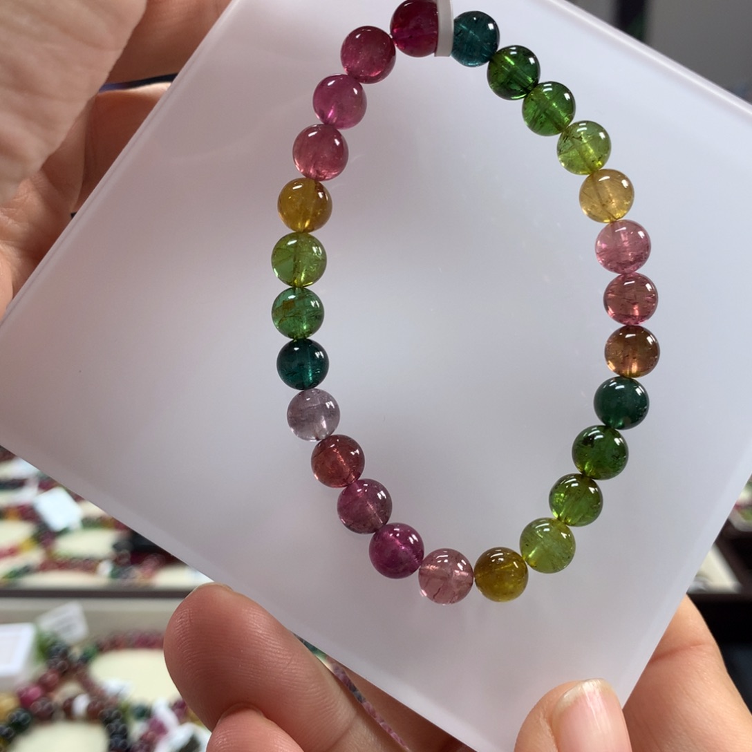 碧玺手链未镶嵌7➕