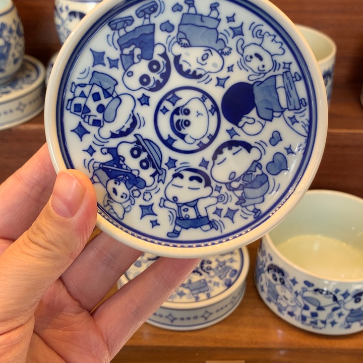 大*喵蜡笔小新香插盖置200号