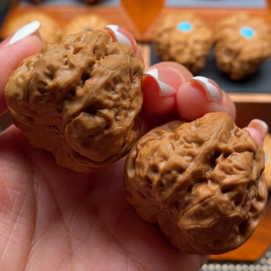 文玩核桃把件39尺寸哇哇