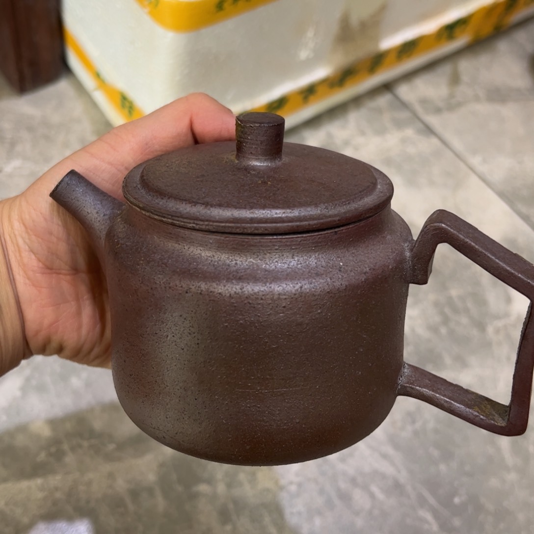 贵台龙窑柴烧茶壶A16