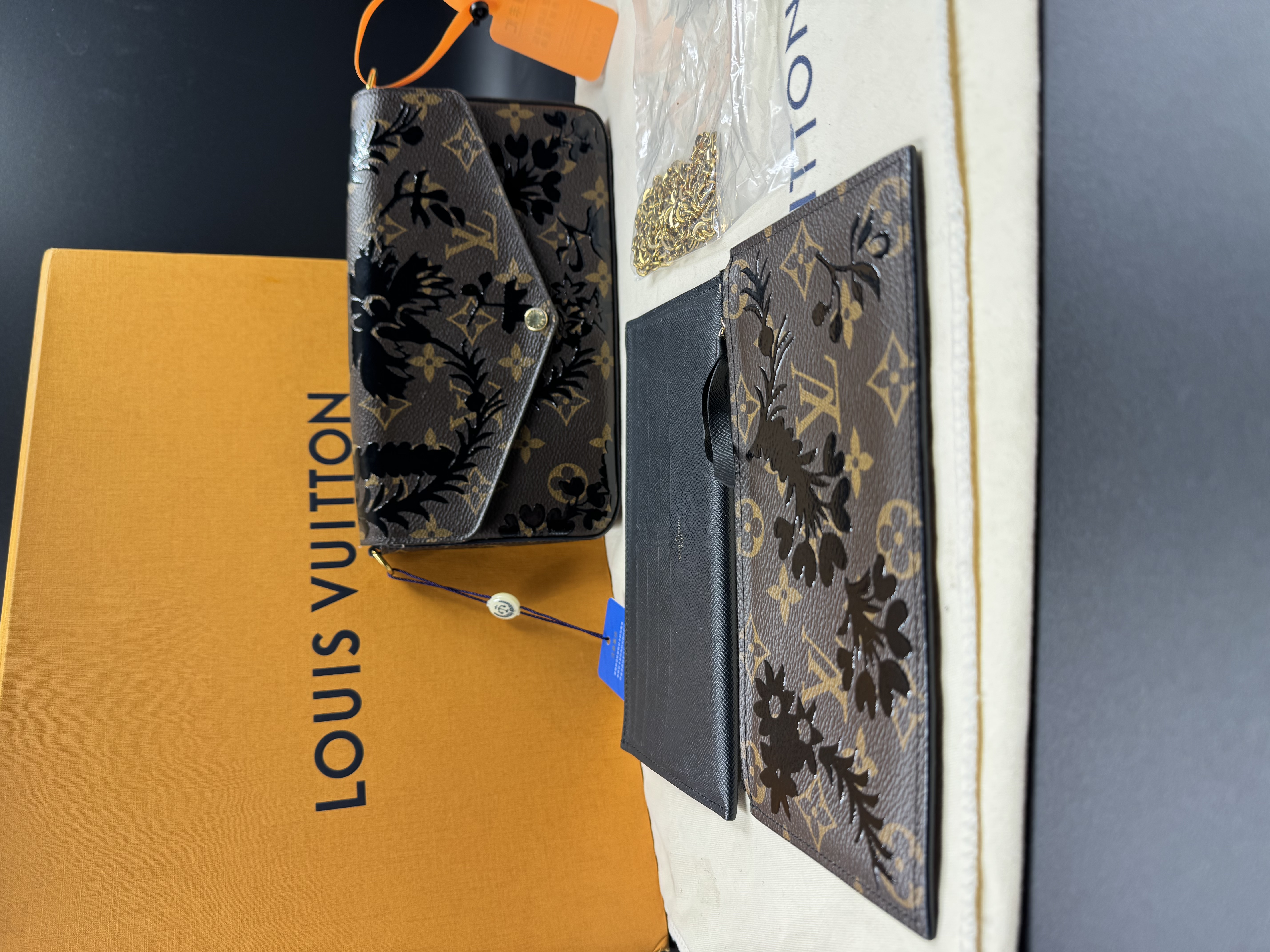 99新 LouisVuitton/路易威登 德丰汇老花三合一编码18年秀款A0924
