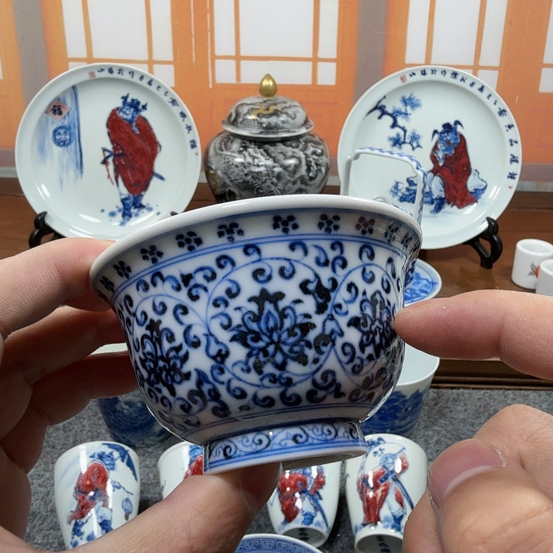 全手工全手绘陶瓷