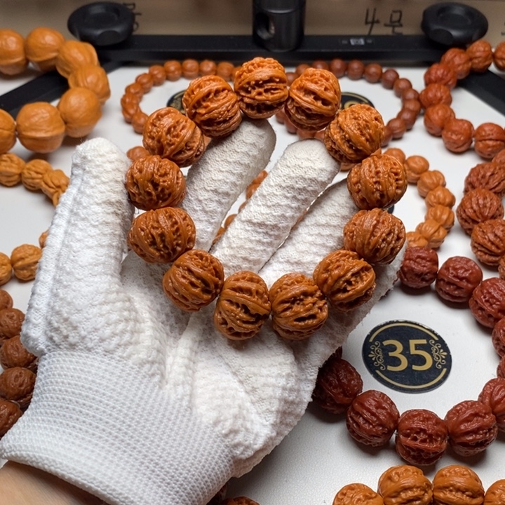 阿***五吊坠文玩核桃23八棱