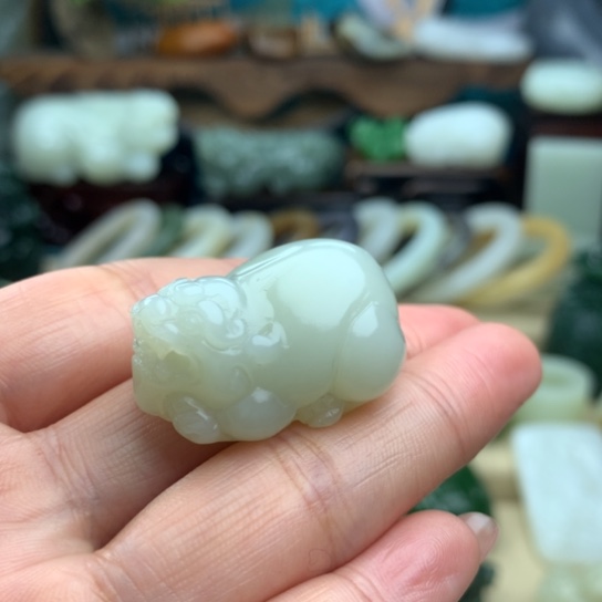 和田玉挂件未镶嵌