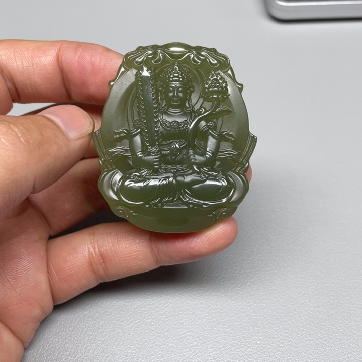 和田玉吊坠(不含链)未镶嵌s****王