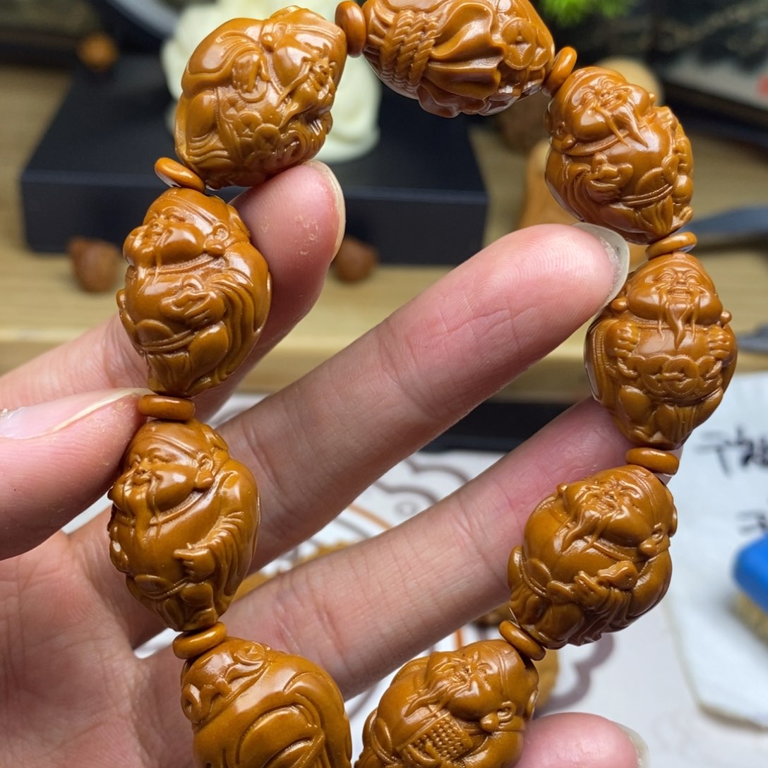 橄榄核手串/手链橄榄核雕工艺手串 