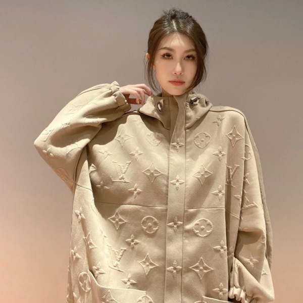 妃鱼/路易威登/棉/外套/95新/z零一二六