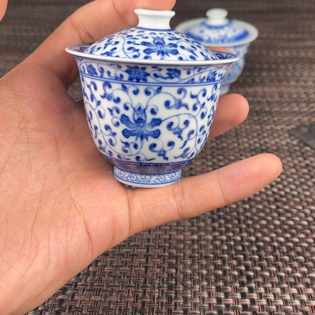 瓷片景德镇陶瓷杯子