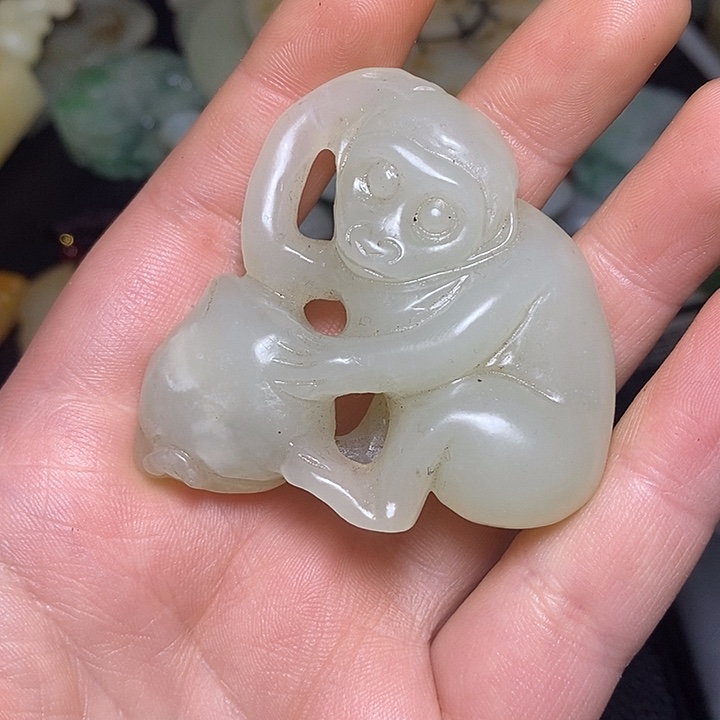 和田玉（糖玉）未镶嵌颈饰