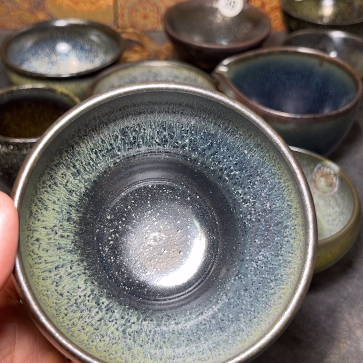 茶盏用****9落灰烧特色建盏主人杯