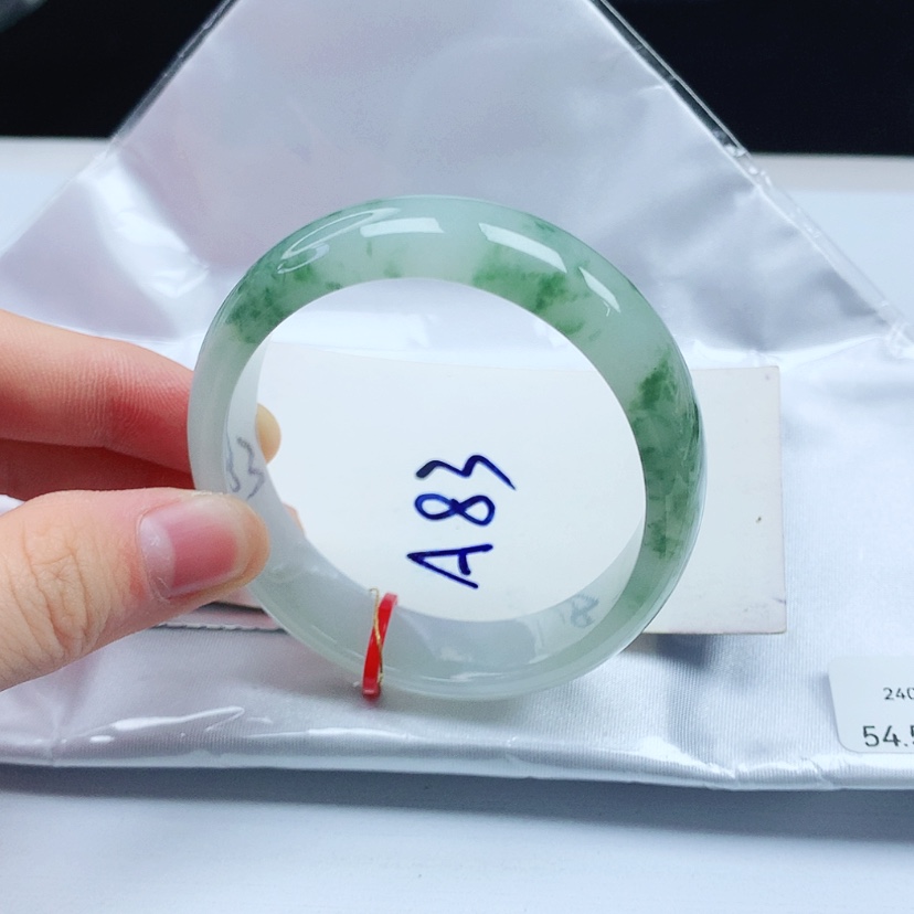 【闪购商品】翡翠手镯（贵妃镯）未镶嵌天然缅甸a货手镯54+