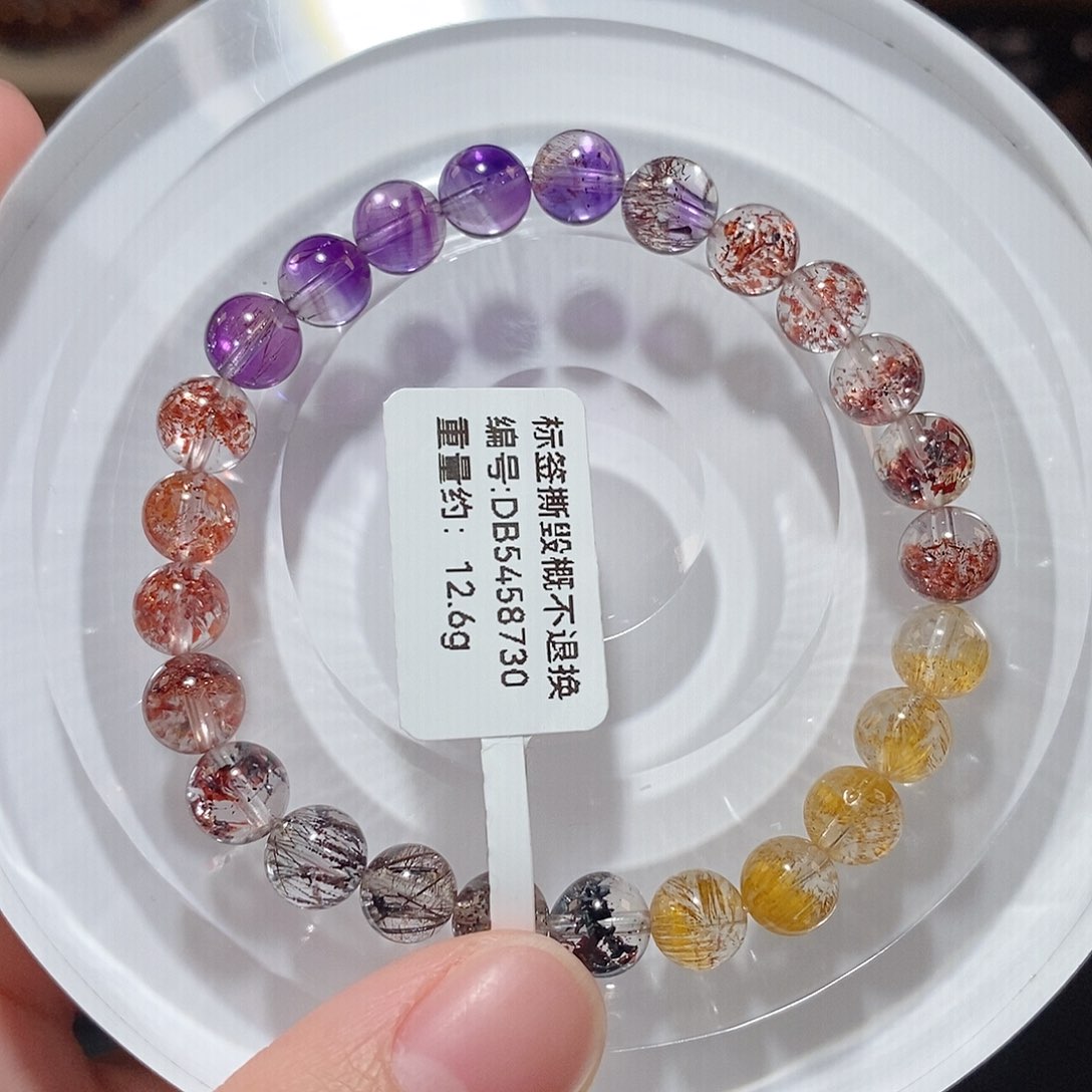 水晶手链未镶嵌F超七7