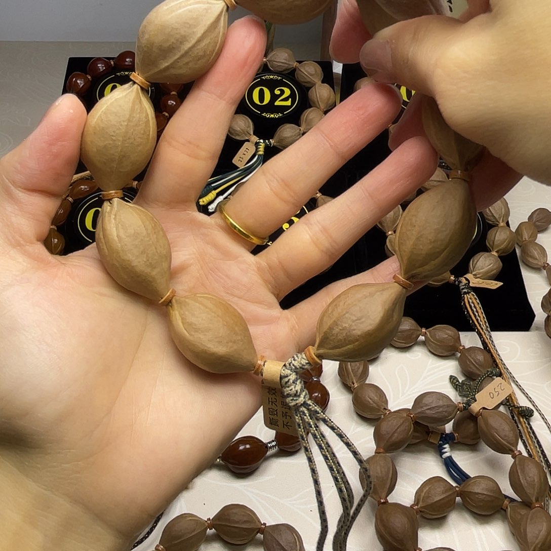 大***.手串橄榄核梅林铁核21*32