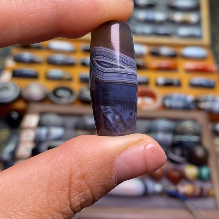 未镶嵌玛瑙/玉髓珠宝半成品