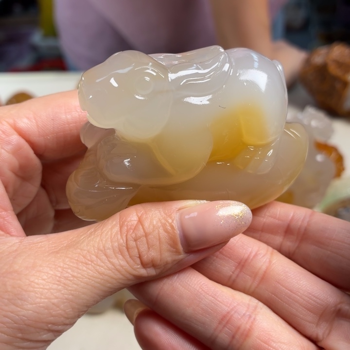 玛瑙/玉髓未镶嵌吊坠(不含链)