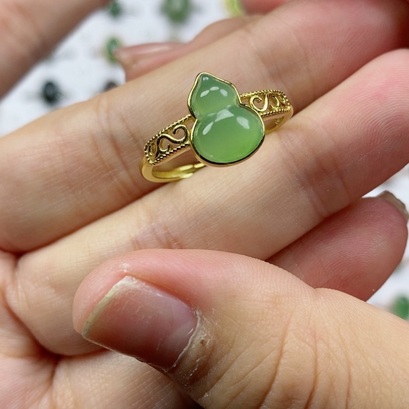 【闪购商品】和田玉（碧玉）纯天然和田玉和田玉银S925镶嵌