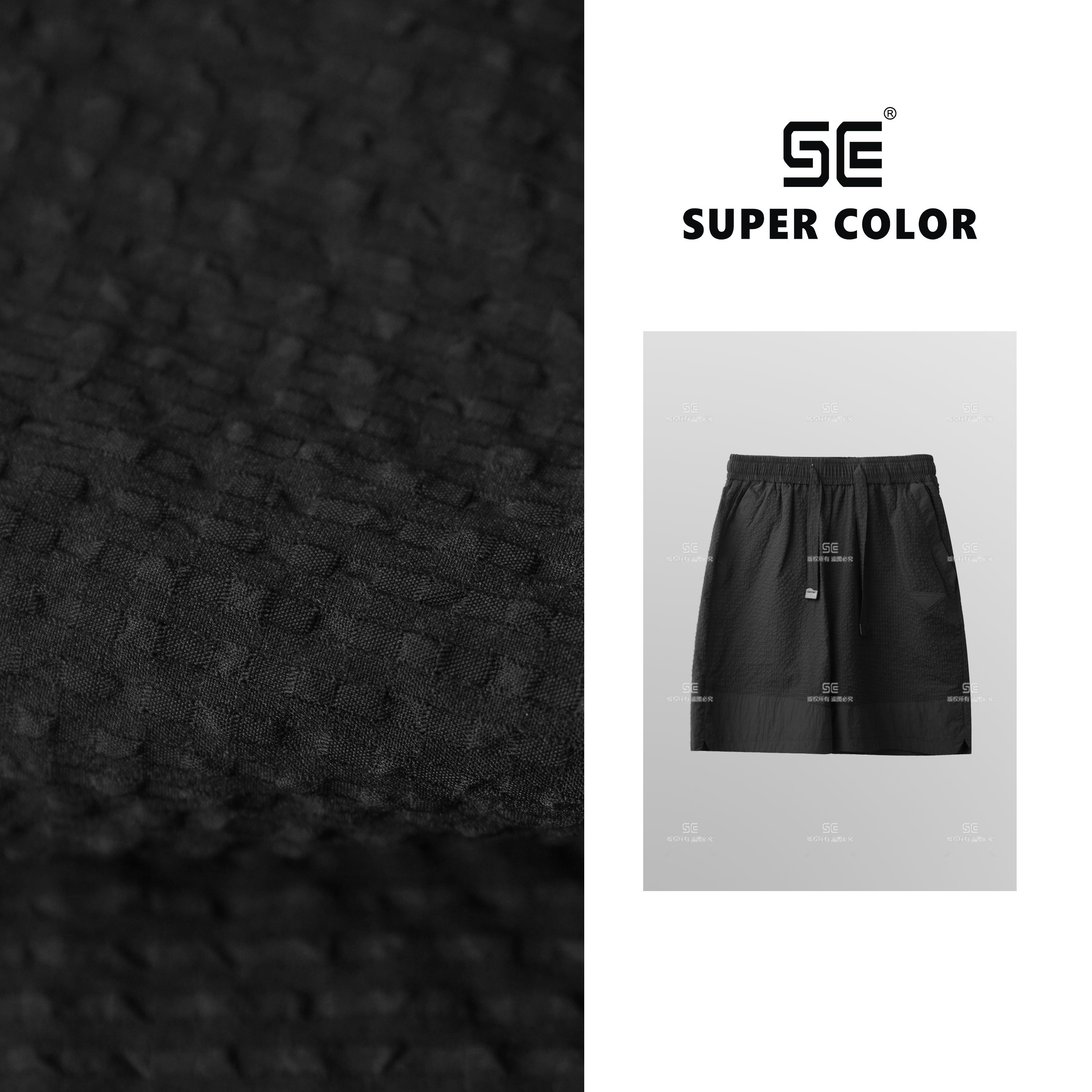 supercolor【NO.】【老钱风休闲裤】25ss//春夏季潮流休闲短裤 1*