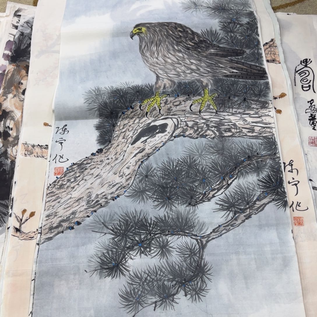 国画国画老师作品刘