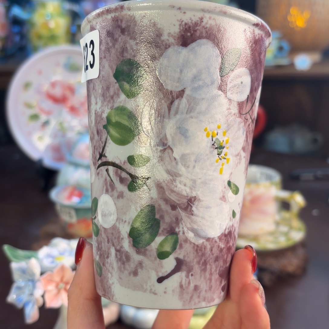 景德镇手绘高温釉下彩陶瓷茶具