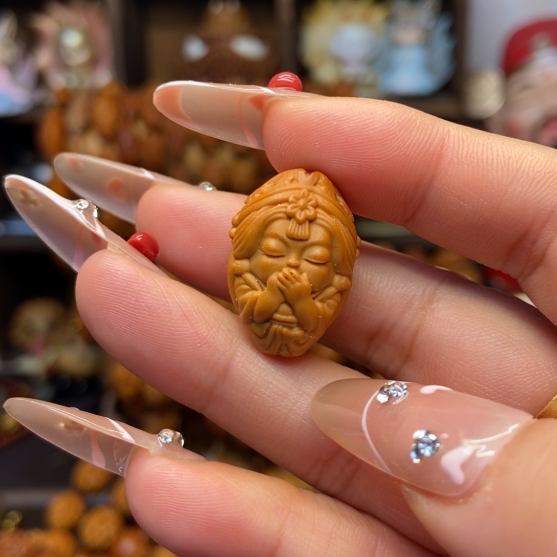 橄榄核吊坠不说扎吉拉姆