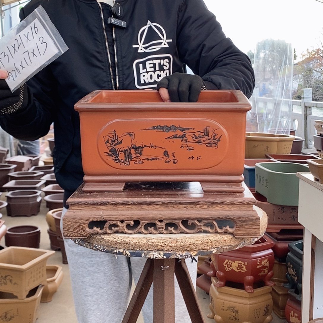 花盆紫砂紫砂花盆