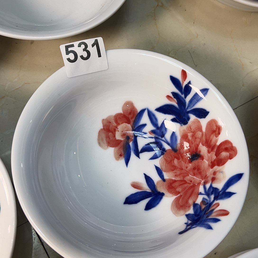瓷片景德镇陶瓷手工手绘制作