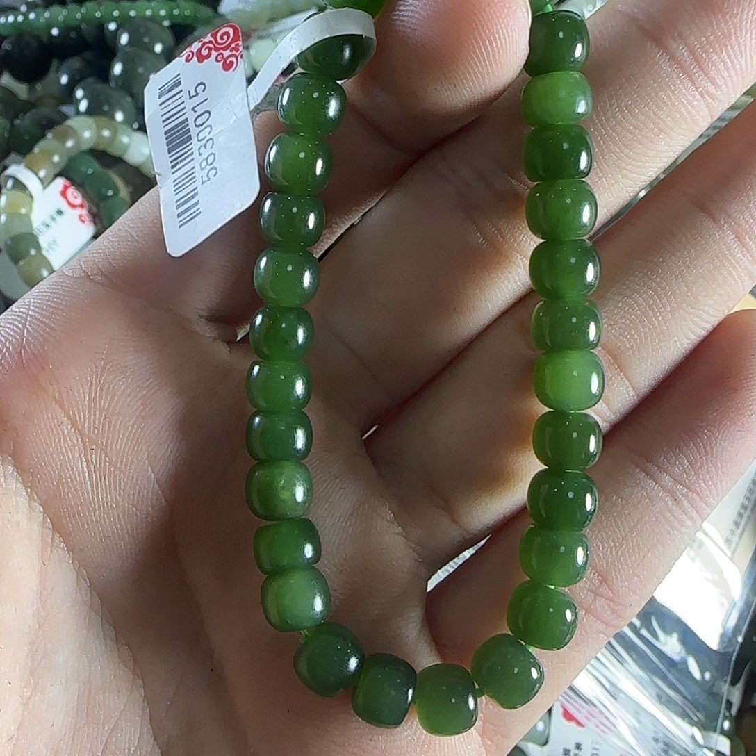 和田玉手链未镶嵌156