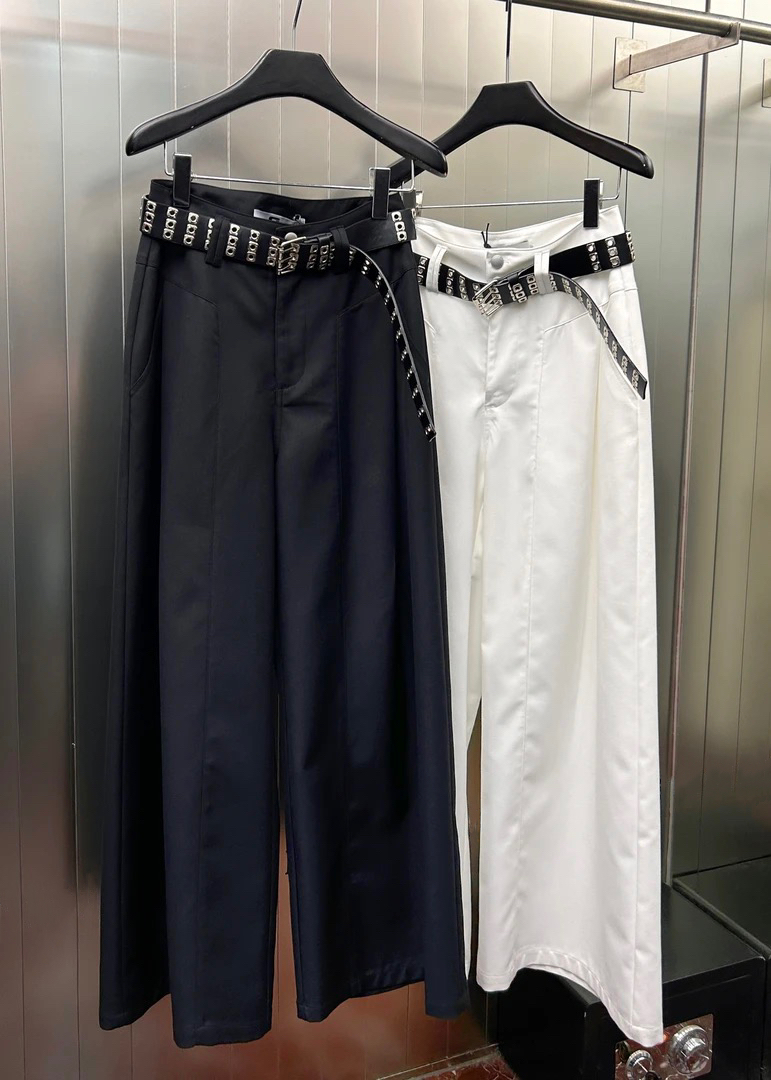 PP Fashion-“长腿密码”腰带显瘦神裤