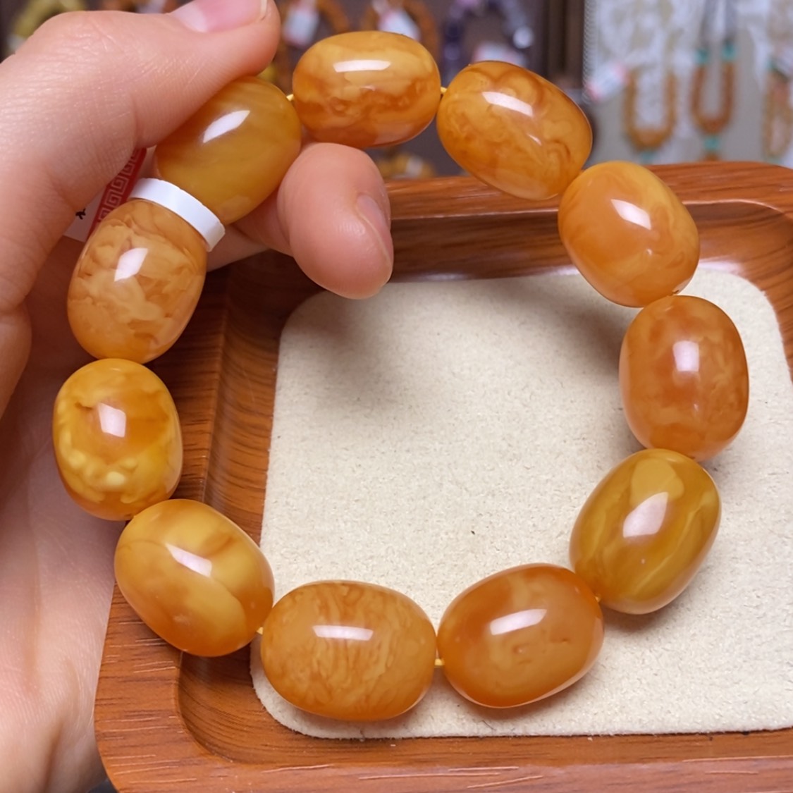 【闪购商品】手链蜜蜡未镶嵌手串