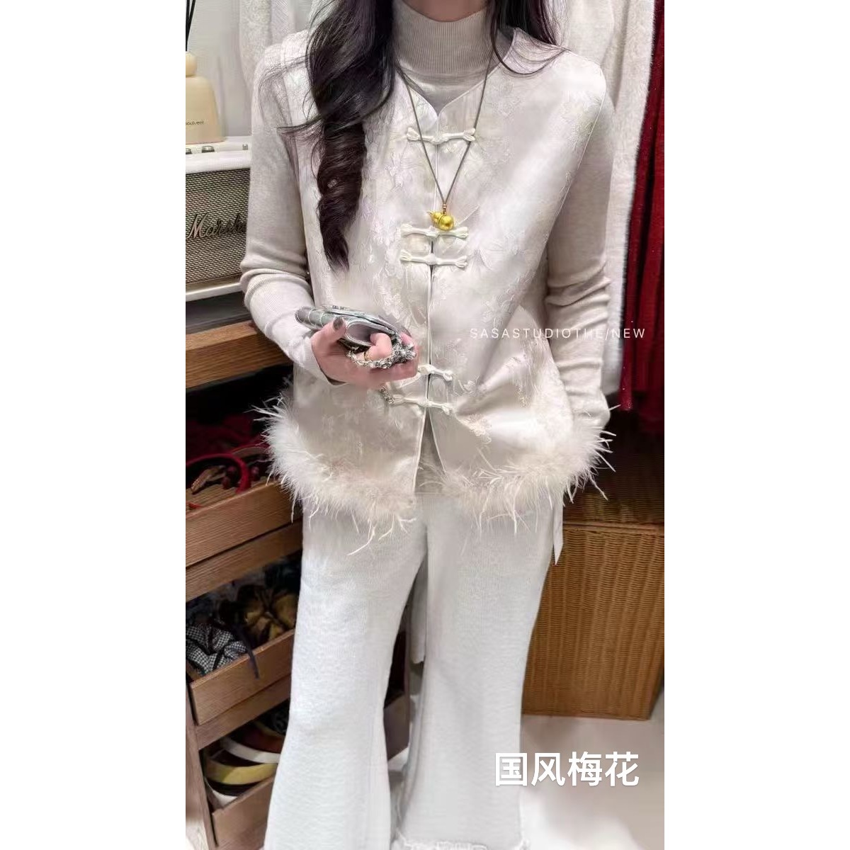 【坦姐严选 实体品质】新中国重工国风加棉马甲6606/6612