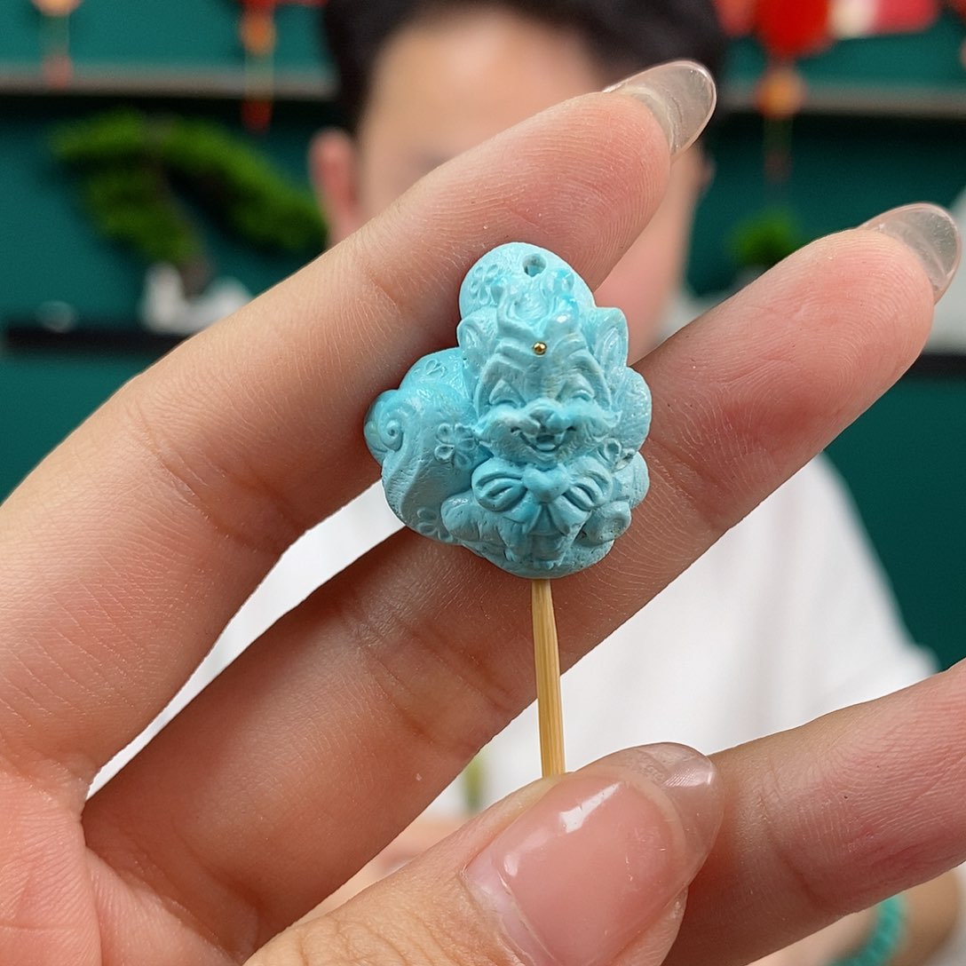 绿松石珠宝奇石未镶嵌