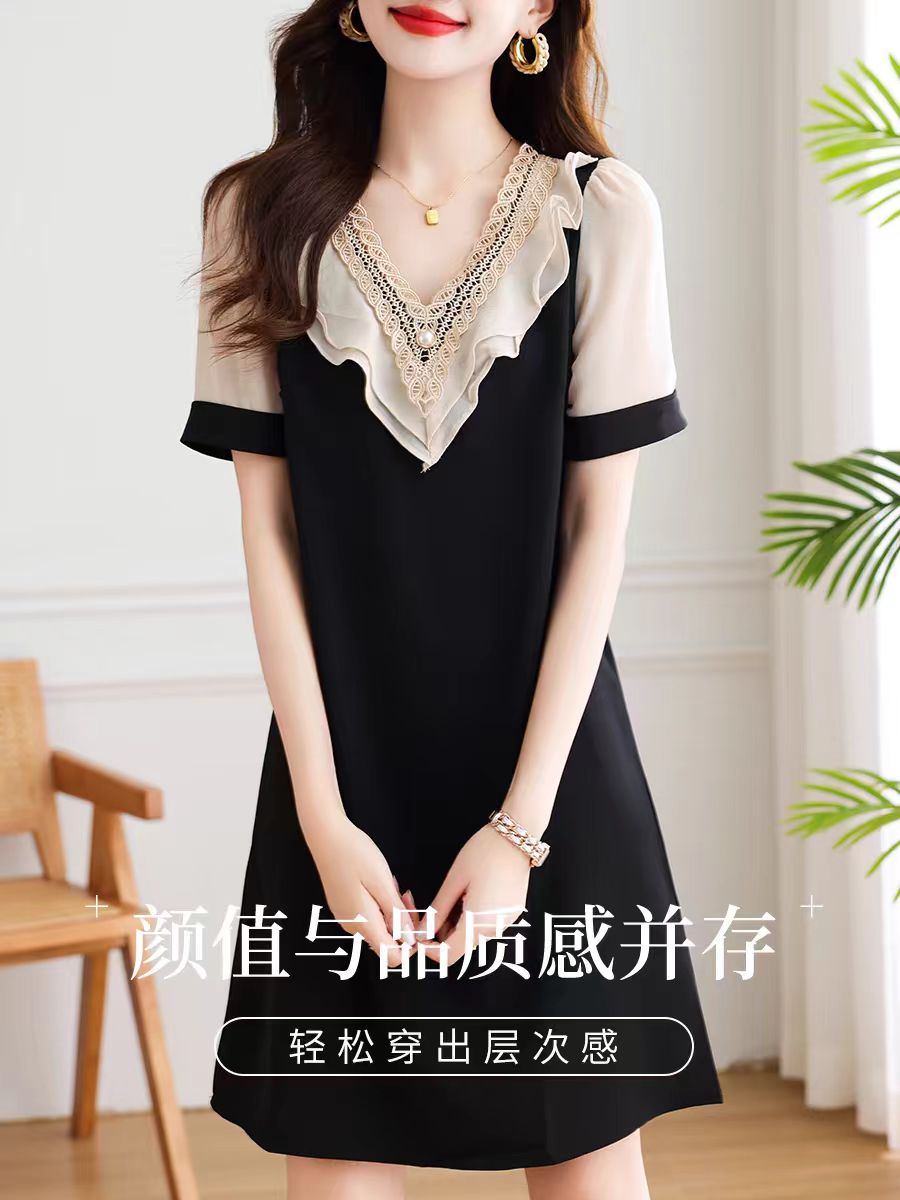 1101-1200夏季气质时尚连衣裙洋气