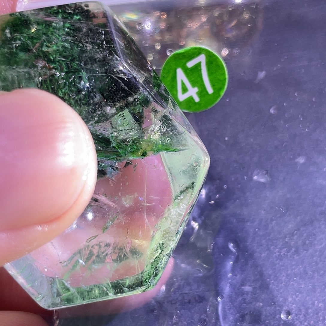 糟***了水晶吊坠(赠链)未镶嵌