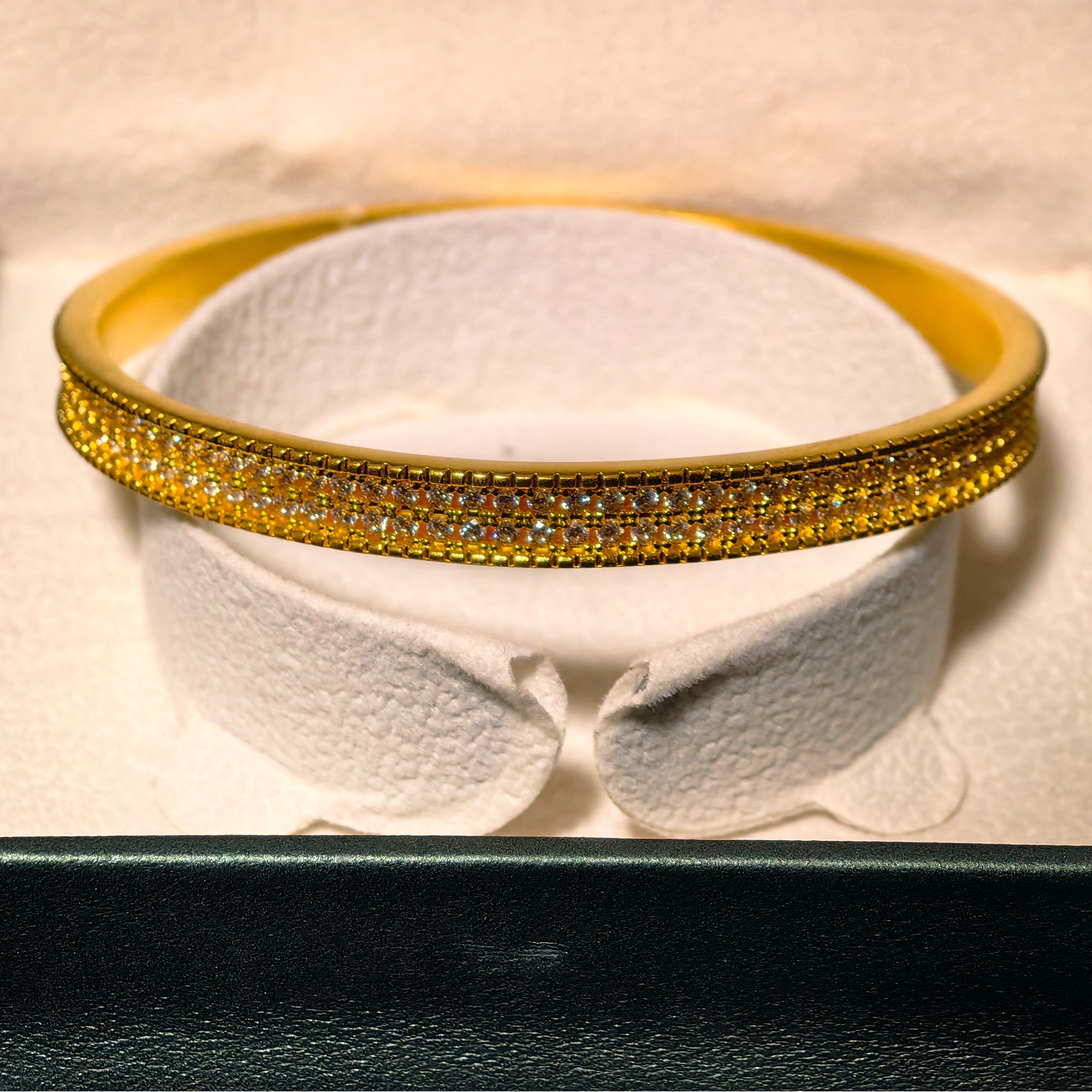 足银手镯 工艺点钻圆满手镯金典亮闪闪手环百搭足银999