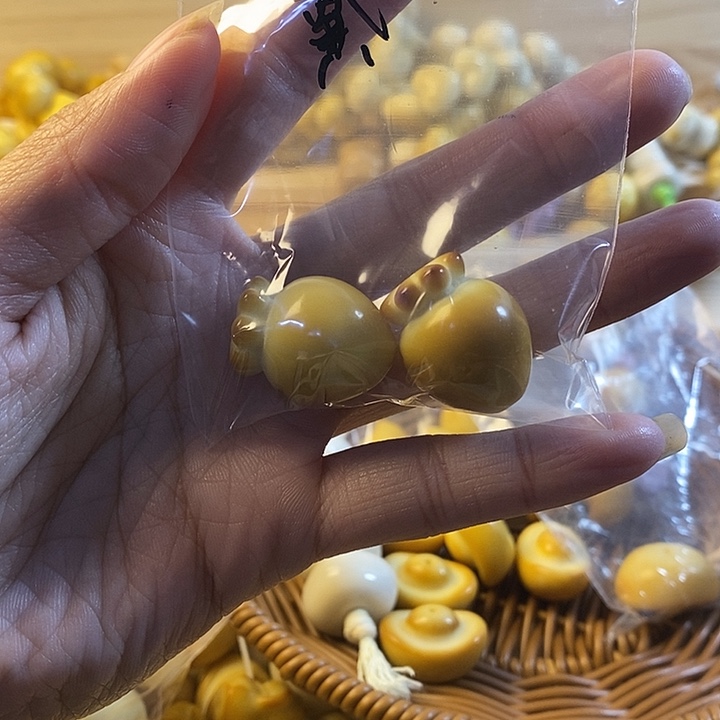 戴***⁶菩提根/象牙果吊坠