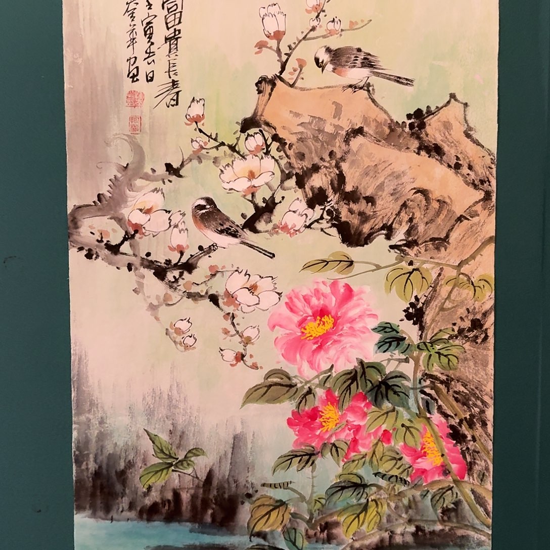 国画恽老师的作品
