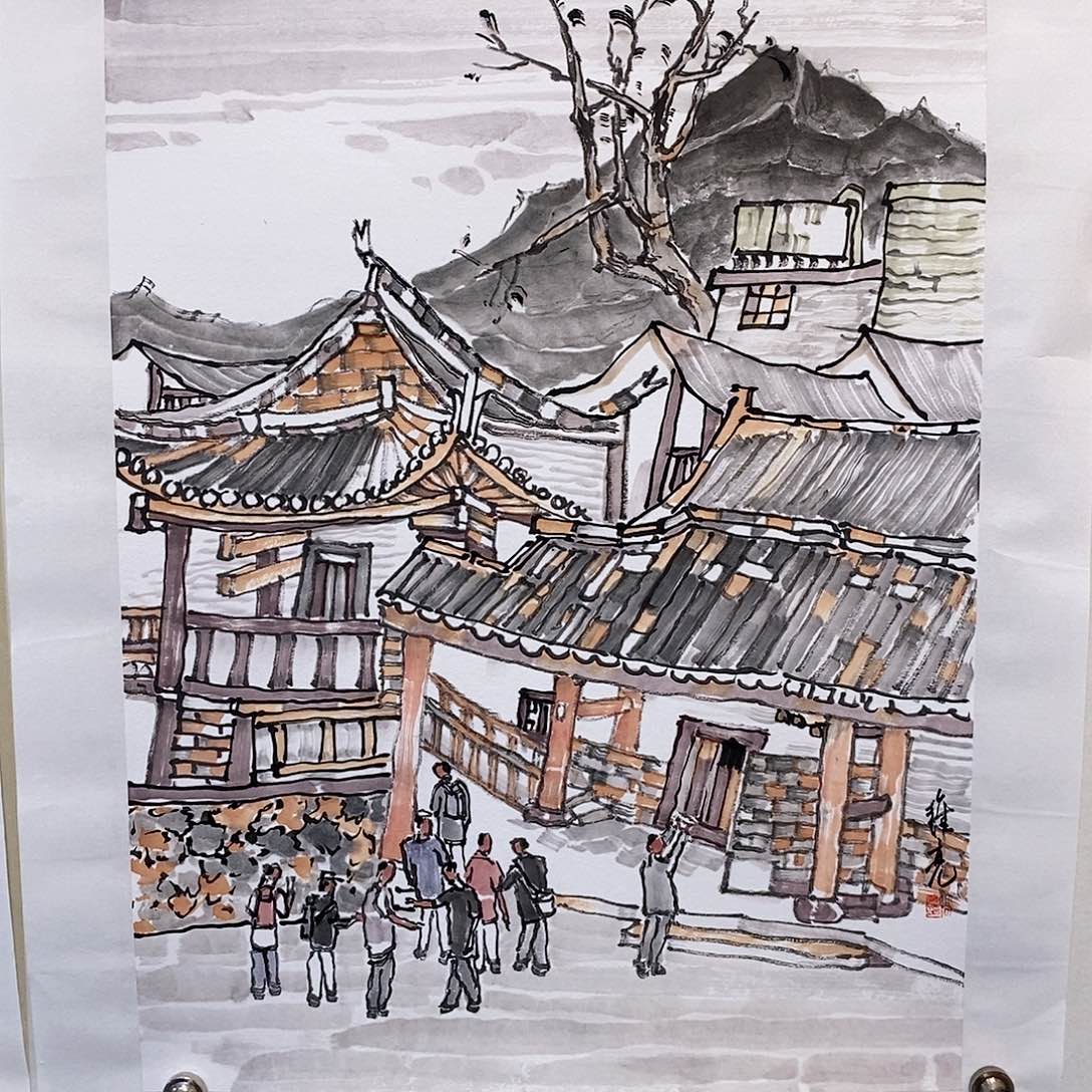 国画高维亮老师作品福利