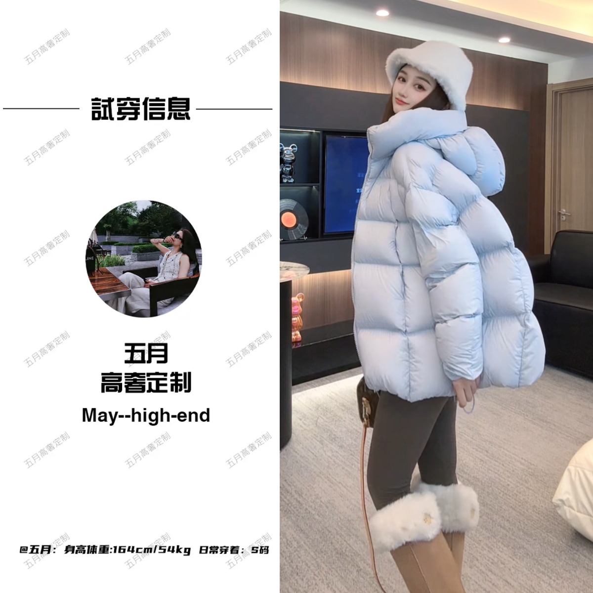 【云朵泡芙6.0】2025冬新款90鹅绒连帽宽松羽绒服女中长款显瘦加厚