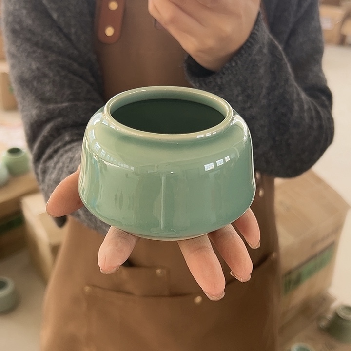 小米茶器龙泉青瓷