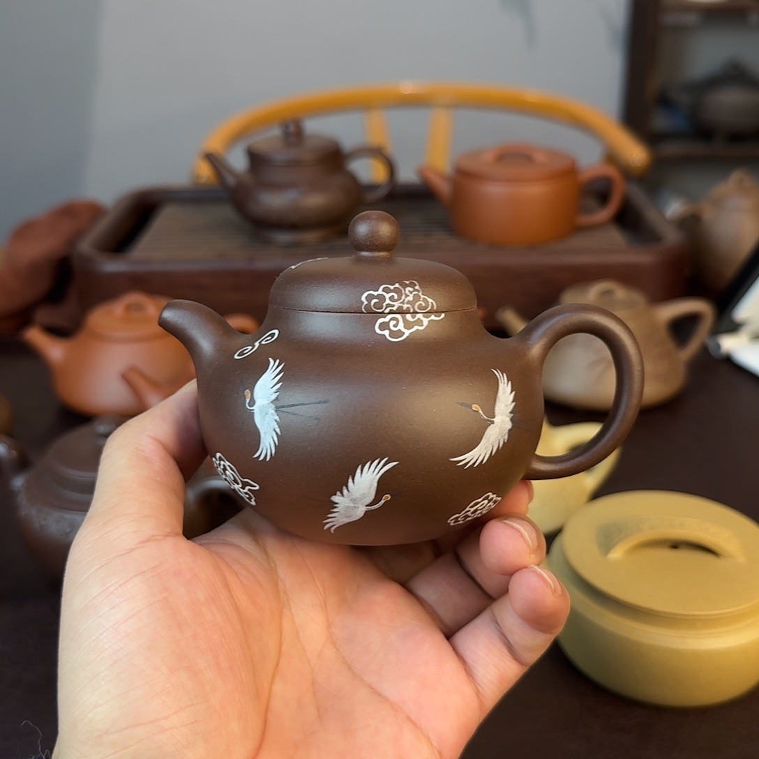 紫砂茶壶S****孙紫砂壶茶具手工制作的