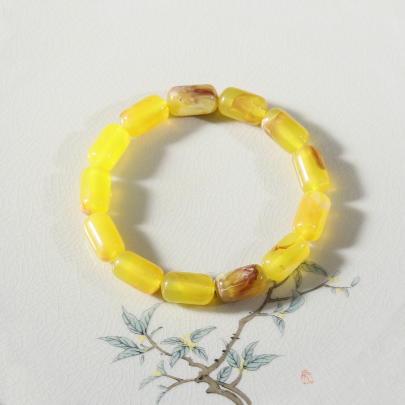 【慧慧珠宝】干白花蜜手链8+ZX2122S