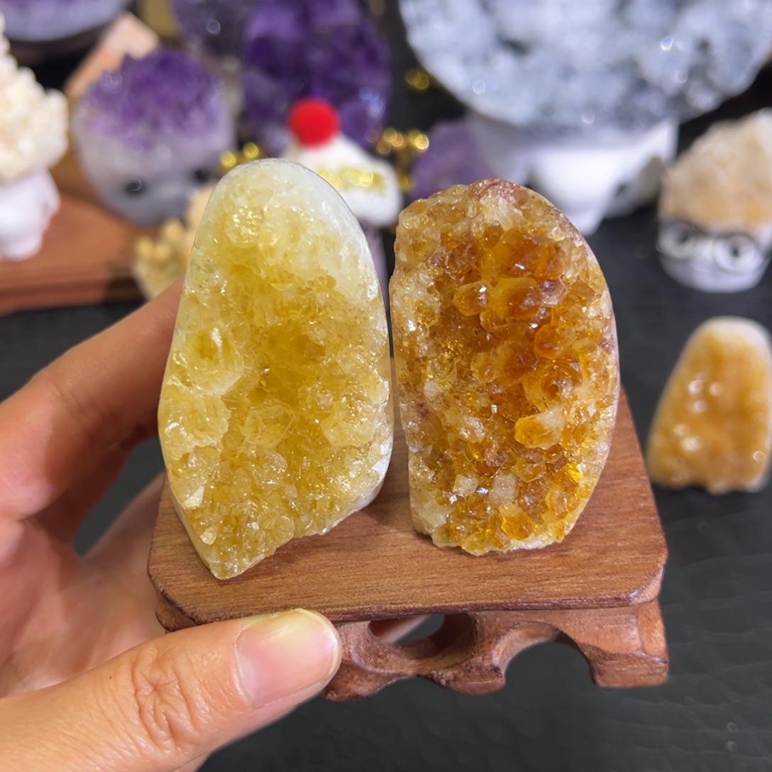 未镶嵌水晶珠宝半成品