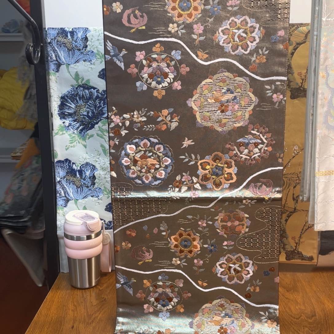 织绣抽拉雕苏绣织锦