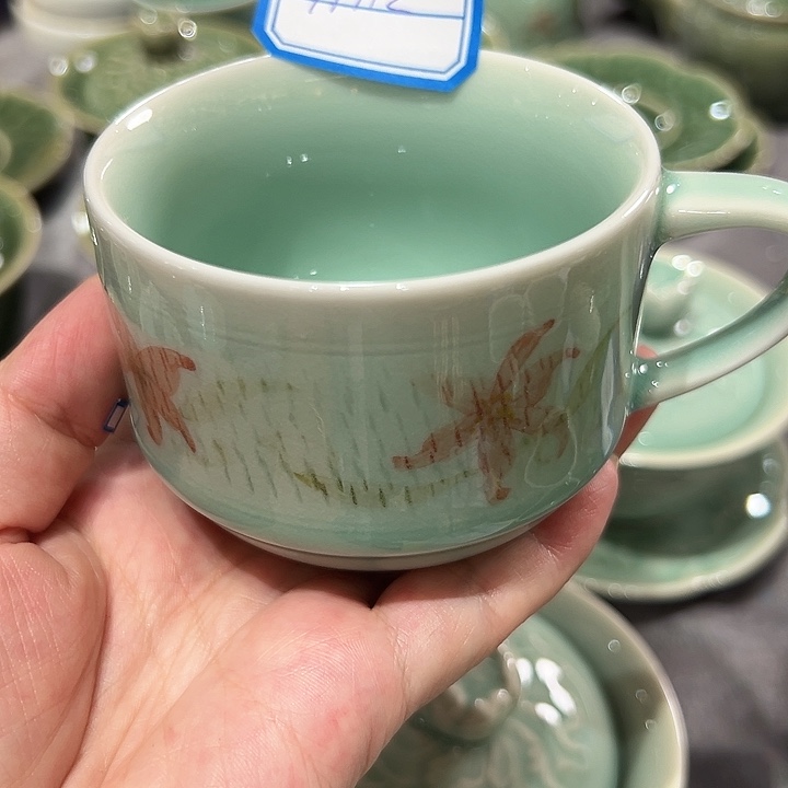 龙泉敬悦青瓷品茗杯