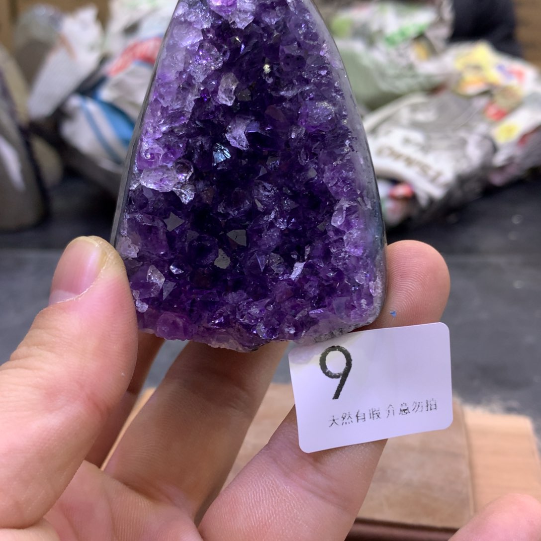 紫晶摆件未镶嵌紫晶紫晶9
