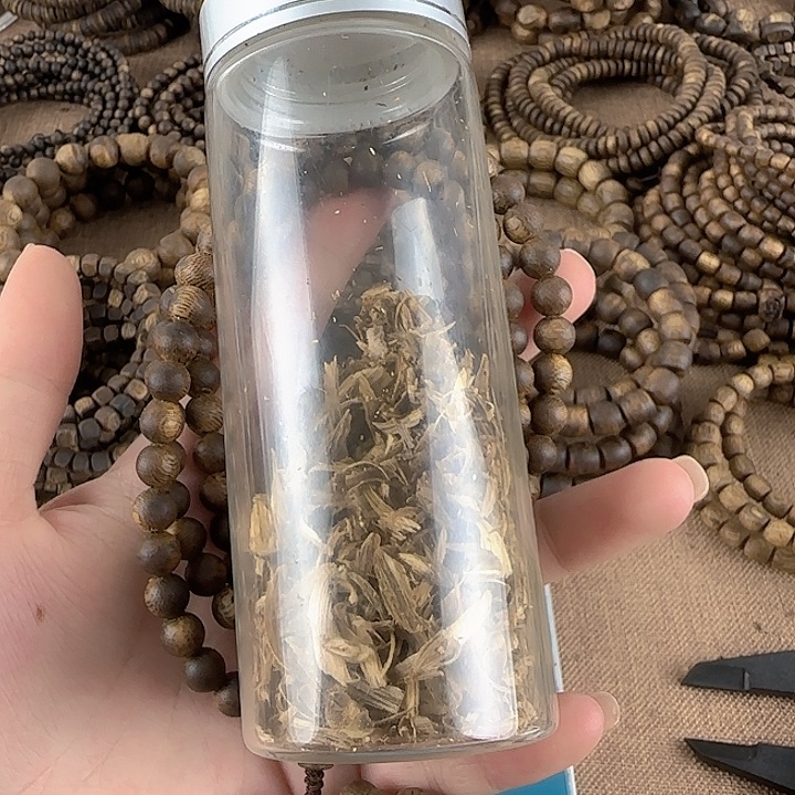 沉香沉香碎屑奇楠沉香沉浮陆河07圆珠21g多圈多样性发一