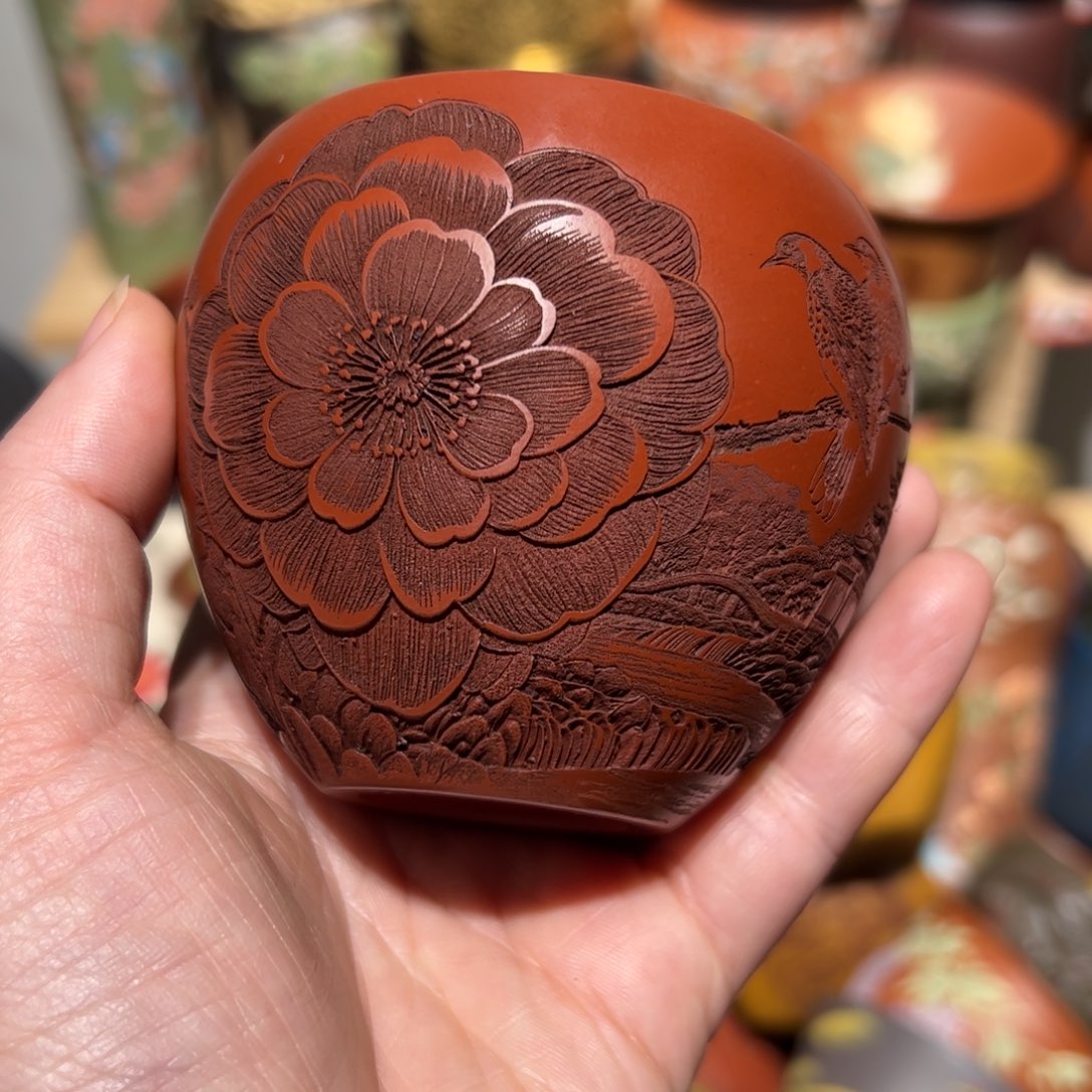 紫砂茶杯宜兴紫砂主人杯